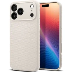 ETUI SPIGEN IPHONE 17 PRO LIQUID AIR NATURAL TITANIUM
