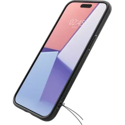 Etui SPIGEN iPhone 15 Pro Liquid Air Matte Black Case