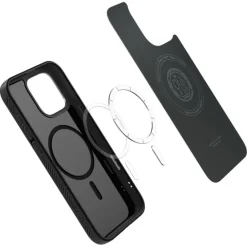 ETUI SPIGEN IPHONE 16 PRO LIQUID AIR ”T” MAG MAGSAFE MATTE CZARNE
