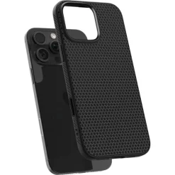 ETUI SPIGEN IPHONE 16 PRO MAX LIQUID AIR ”T” MAG MAGSAFE MATOWE CZARNE