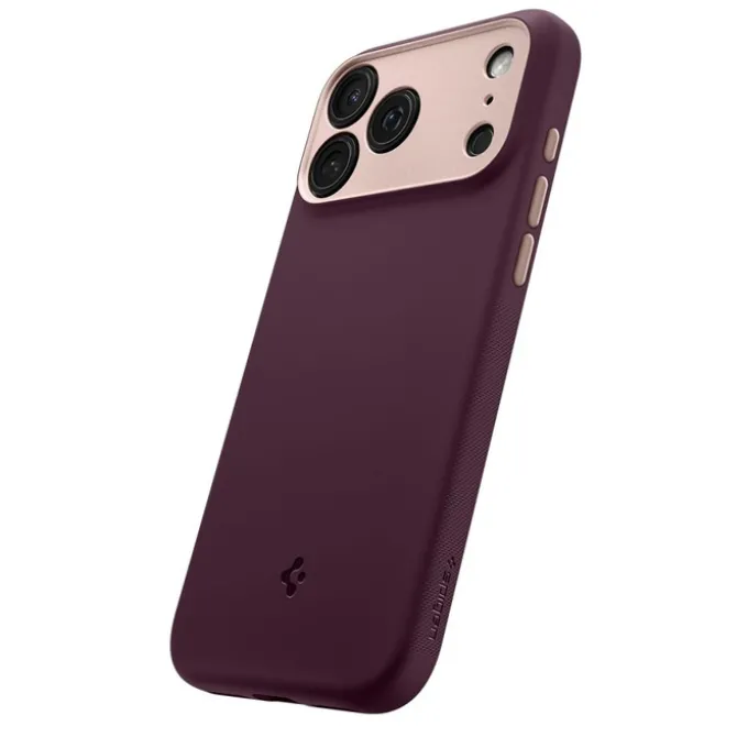 ETUI SPIGEN IPHONE 17 PRO MAX NANO POP MAG MAGSAFE BURGUNDY BEAN