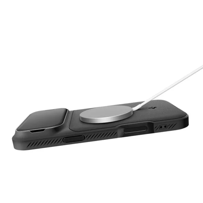 ETUI SPIGEN IPHONE 17 PRO MAX OPTIK ARMOR MAG MAGSAFE CZARNE