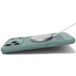 ETUI SPIGEN IPHONE 17 PRO MAX PARALLAX ”S” MAG MAGSAFE SAGE GREEN
