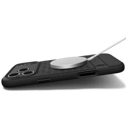 ETUI SPIGEN IPHONE 17 PRO MAX PARALLAX ”S” MAG MAGSAFE MATTE BLACK