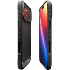 ETUI SPIGEN IPHONE 17 PRO MAX RUGGED ARMOR MAG MAGSAFE MATTE BLACK