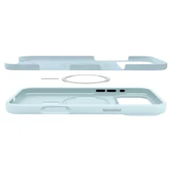 ETUI SPIGEN IPHONE 17 PRO MAX SILICONE FIT MAG MAGSAFE MUTE BLUE