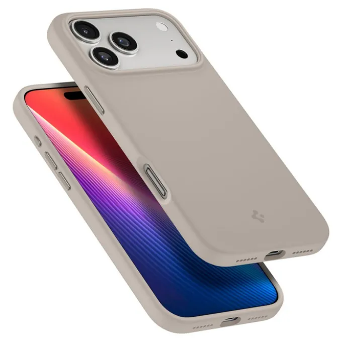 ETUI SPIGEN IPHONE 17 PRO MAX SILICONE FIT MAG MAGSAFE STONE