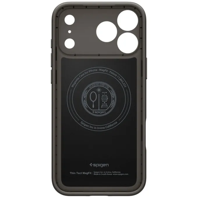 ETUI SPIGEN IPHONE 17 PRO MAX THIN FIT MAG MAGSAFE GUNMETAL