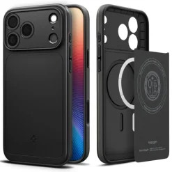 ETUI SPIGEN IPHONE 17 PRO MAX THIN FIT MAG MAGSAFE BLACK