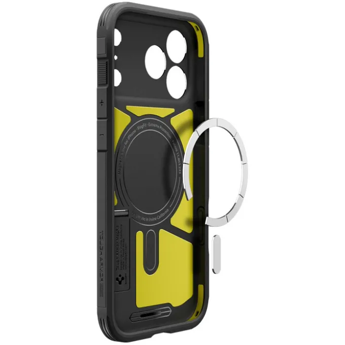 ETUI SPIGEN IPHONE 17 PRO MAX TOUGH ARMOR ”T” MAG MAGSAFE CZARNE