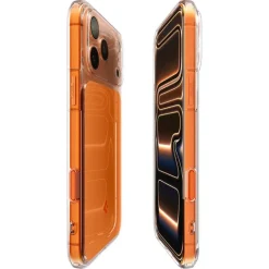 ETUI SPIGENIPHONE 17 PRO MAX ULTRA HYBRID ”T” MAG MAGSAFE GLOSSY ORANGE