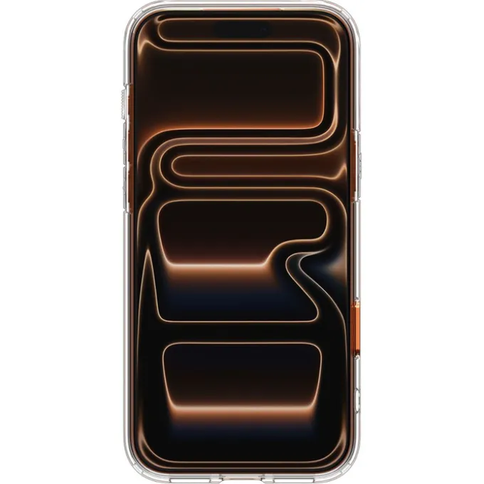 ETUI SPIGENIPHONE 17 PRO MAX ULTRA HYBRID ”T” MAG MAGSAFE GLOSSY ORANGE