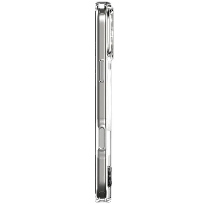 ETUI SPIGEN IPHONE 17 PRO MAX ULTRA HYBRID ”S” MAG MAGSAFE PRZEZROCZYSTE/BIAŁE