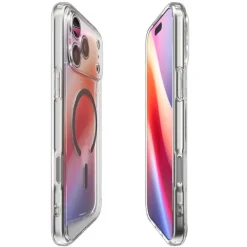 ETUI SPIGEN IPHONE 17 PRO MAX ULTRA HYBRID MAG MAGSAFE CLEAR/GRAPHITE