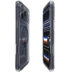 ETUI SPIGEN IPHONE 17 PRO MAX ULTRA HYBRID MAG MAGSAFE CLEAR/DEEP BLUE