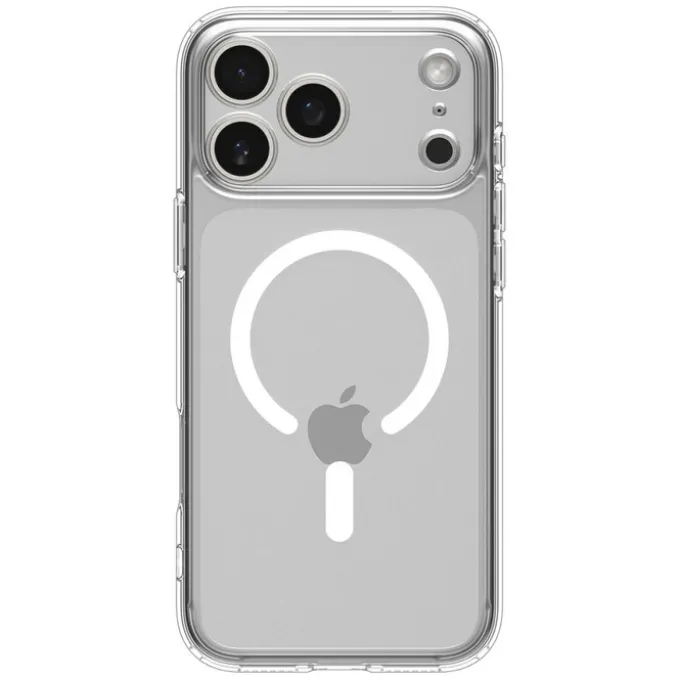 ETUI SPIGEN IPHONE 17 PRO MAX ULTRA HYBRID MAG MAGSAFE CLEAR/WHITE