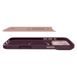 ETUI SPIGEN IPHONE 17 PRO NANO POP MAG MAGSAFE BURGUNDY BEAN