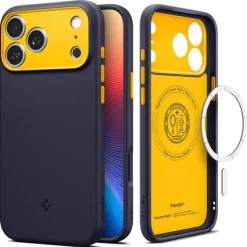 ETUI SPIGEN IPHONE 17 PRO NANO POP MAG MAGSAFE BLUEBERRY NAVY