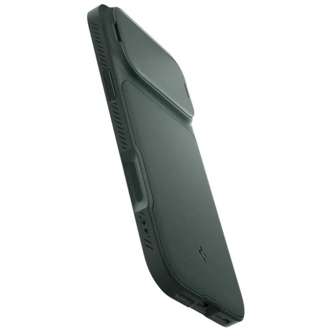ETUI SPIGEN IPHONE 17 PRO OPTIK ARMOR MAG MAGSAFE ABYSS GREEN