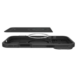 ETUI SPIGEN IPHONE 17 PRO OPTIK ARMOR MAG MAGSAFE CZARNE
