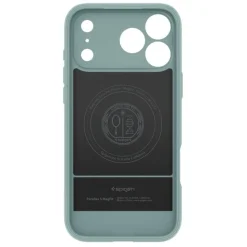 ETUI SPIGEN IPHONE 17 PRO PARALLAX ”S” MAG MAGSAFE SAGE GREEN