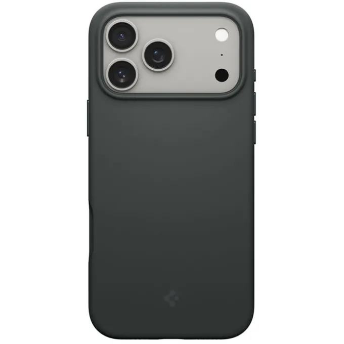 ETUI SPIGEN IPHONE 17 PRO SILICONE FIT MAG MAGSAFE ABYSS GREEN