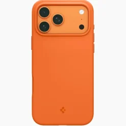 ETUI SPIGEN IPHONE 17 PRO SILICONE FIT MAG MAGSAFE COSMIC ORANGE