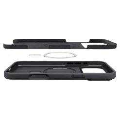 ETUI SPIGEN IPHONE 17 PRO SILICONE FIT MAG MAGSAFE BLACK