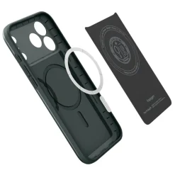 ETUI SPIGEN IPHONE 17 PRO THIN FIT MAG MAGSAFE ABYSS GREEN