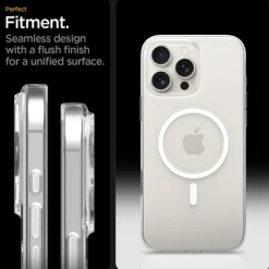 ETUI SPIGEN IPHONE 16 PRO THIN FIT MAG MAGSAFE PRZEZROCZYSTE/BIAŁE
