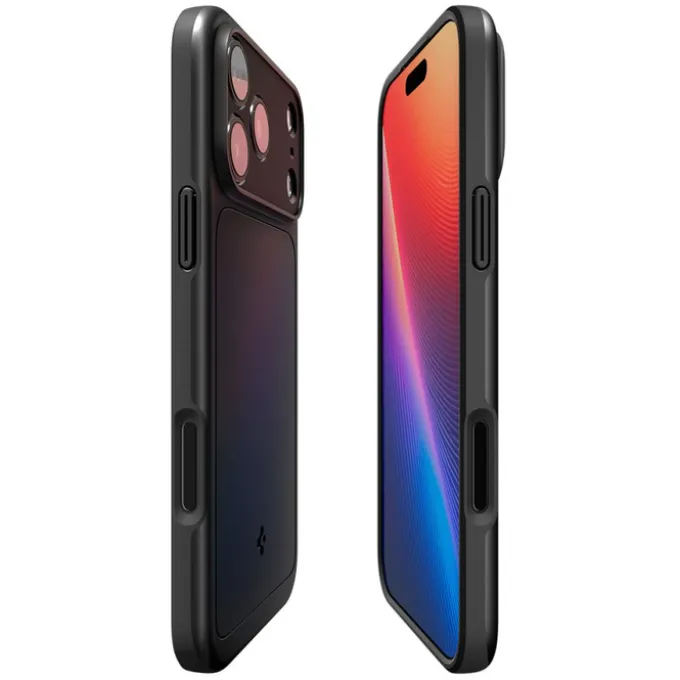 ETUI SPIGEN IPHONE 17 PRO THIN FIT MAG MAGSAFE CZARNE