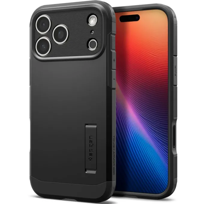 ETUI SPIGEN IPHONE 17 PRO TOUGH ARMOR ”T” MAG MAGSAFE CZARNE