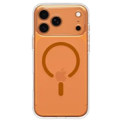 ETUI SPIGEN IPHONE 17 PRO ULTRA HYBRID MAG MAGSAFE CLEAR/ORANGE