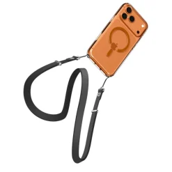 ETUI SPIGEN IPHONE 17 PRO ULTRA HYBRID MAG MAGSAFE CLEAR/ORANGE