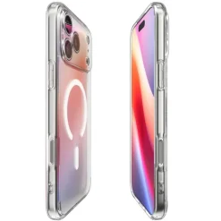 ETUI SPIGEN IPHONE 17 PRO ULTRA HYBRID MAG MAGSAFE FROST WHITE