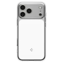 ETUI SPIGEN IPHONE 17 PRO ULTRA HYBRID ”T” MAG MAGSAFE CLEAR/WHITE