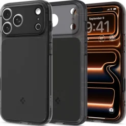 ETUI SPIGEN IPHONE 17 PRO ULTRA HYBRID ”T” MAG MAGSAFE MATTE BLACK