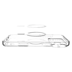 ETUI SPIGEN IPHONE 17 PRO ULTRA HYBRID MAG MAGSAFE CLEAR/WHITE
