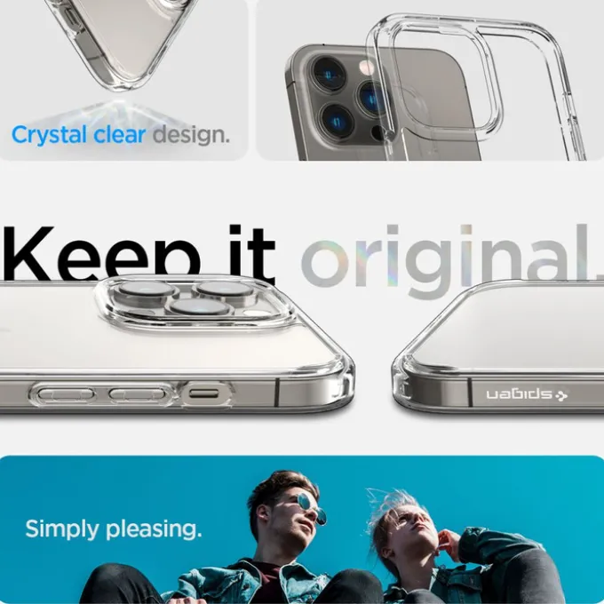 Etui SPIGEN iPhone 14 Pro Ultra Hybrid Crystal Clear Case