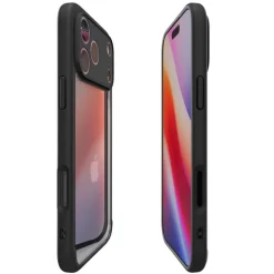 ETUI SPIGEN IPHONE 17 PRO ULTRA HYBRID MATTE BLACK