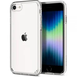 Etui SPIGEN iPhone SE 2022 2020 7 8 Ultra Hybrid Przezroczyste Clear Przezroczysty Case