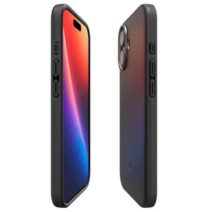 ETUI SPIGEN IPHONE 17 THIN FIT MAG MAGSAFE BLACK