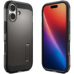 ETUI SPIGEN IPHONE 17 TOUGH ARMOR ”T” MAG MAGSAFE GUNMETAL