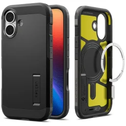 ETUI SPIGEN IPHONE 17 TOUGH ARMOR ”T” MAG MAGSAFE BLACK