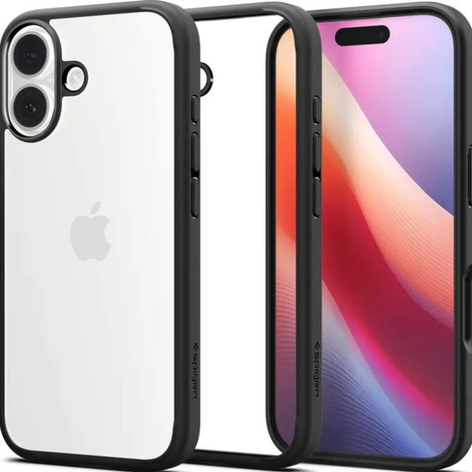 ETUI SPIGEN IPHONE 17 ULTRA HYBRID MATTE BLACK