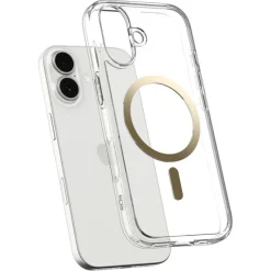 ETUI SPIGEN IPHONE 17 ULTRA HYBRID MAG MAGSAFE CLEAR/GOLD