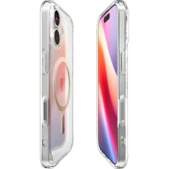 ETUI SPIGEN IPHONE 17 ULTRA HYBRID MAG MAGSAFE CLEAR/GOLD