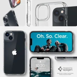 Etui SPIGEN iPhone 14 Ultra Hybrid Przezroczyste Crystal Clear Case