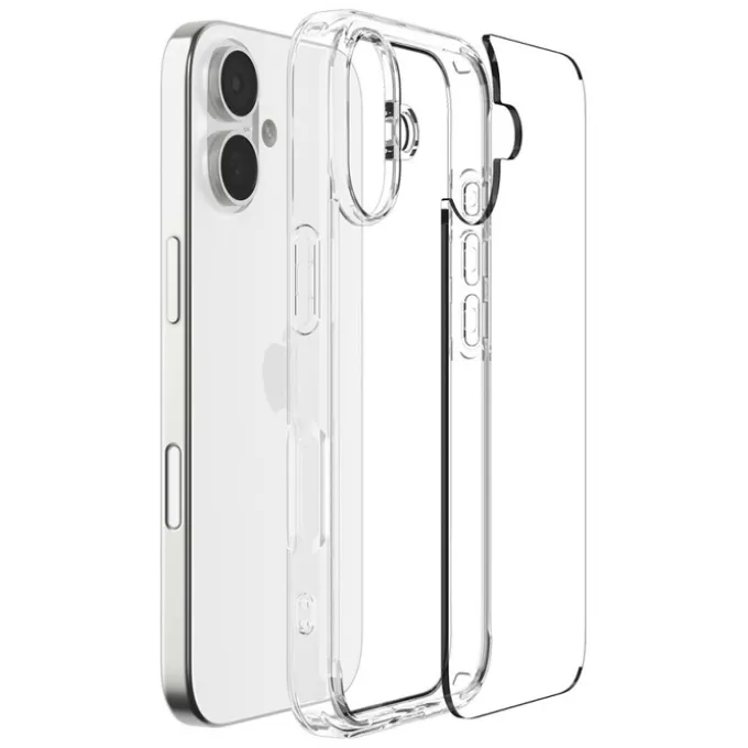 ETUI SPIGEN IPHONE 17 ULTRA HYBRID CRYSTAL CLEAR