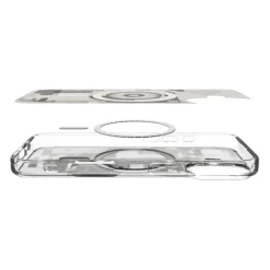 ETUI SPIGEN IPHONE 17 ULTRA HYBRID MAG MAGSAFE ZERO ONE NATURAL TITANIUM